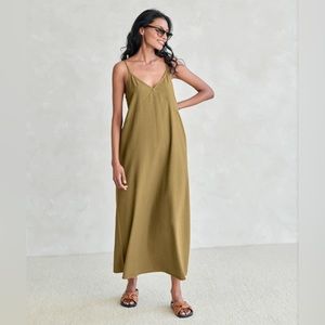 Jenni Kayne Riviera Slip Dress (Color Safari, Size XS)
